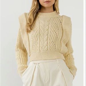 Express Marketplace English Factory Knitted Sweater